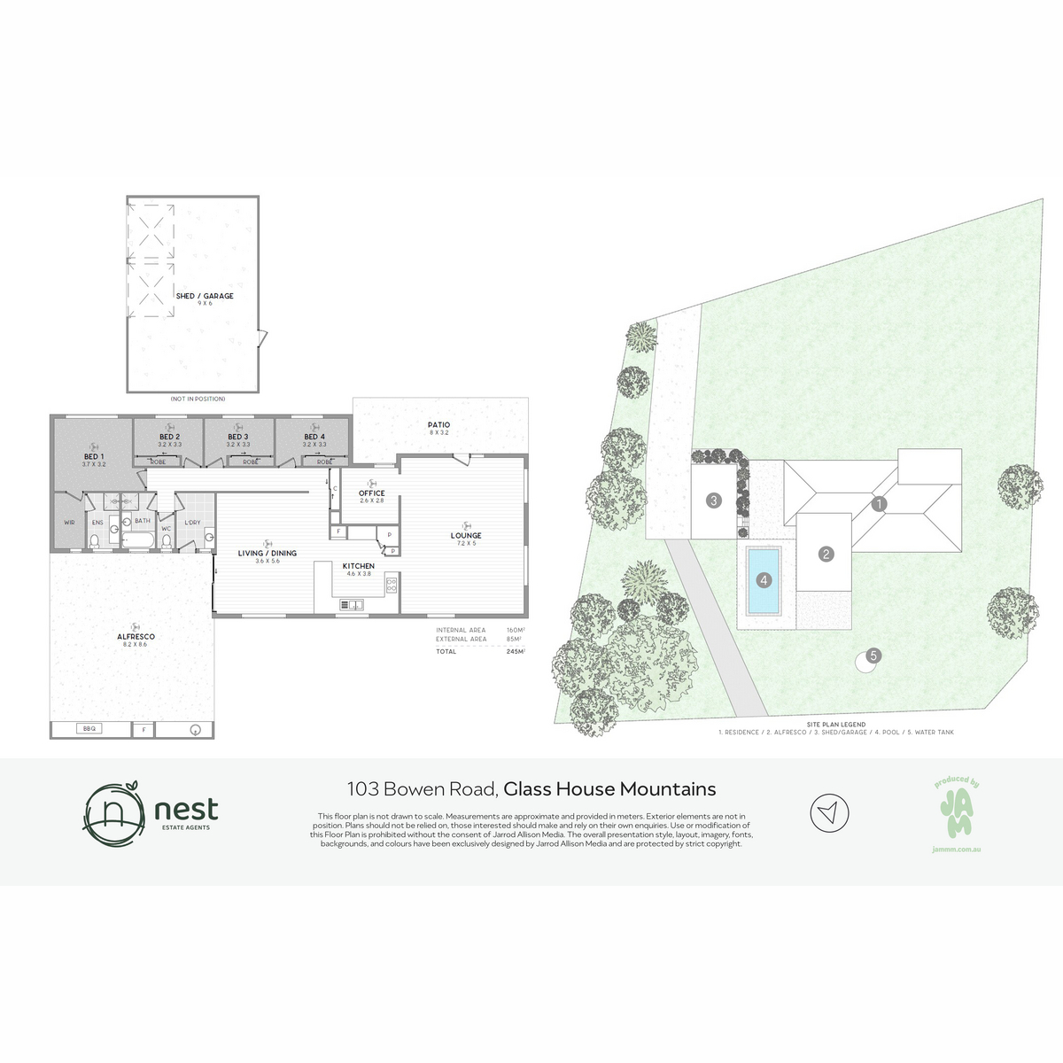 103 Bowen Road Glass House Mountains QLD 4518 Floorplan