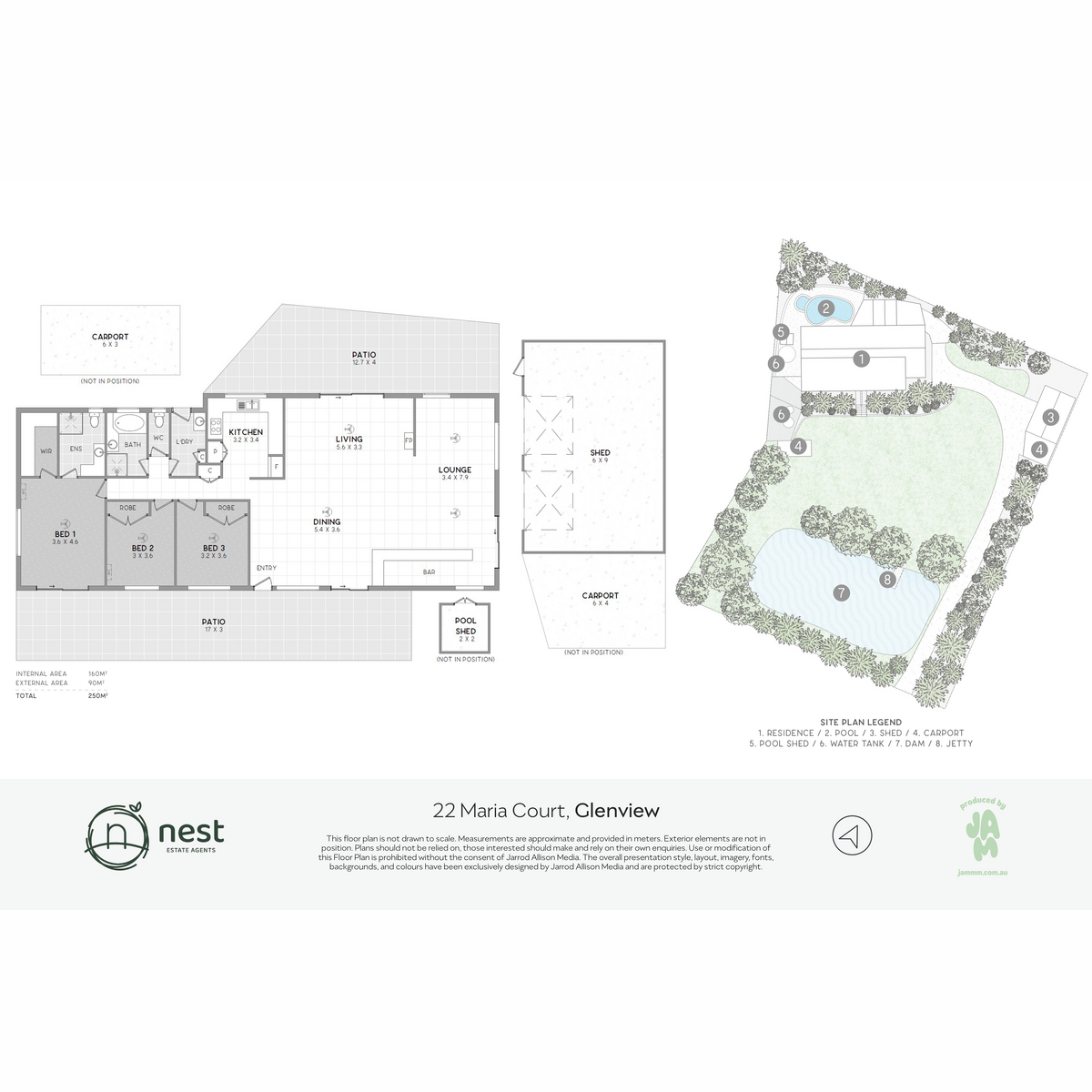 22 Maria Court Glenview QLD 4553 Floorplan