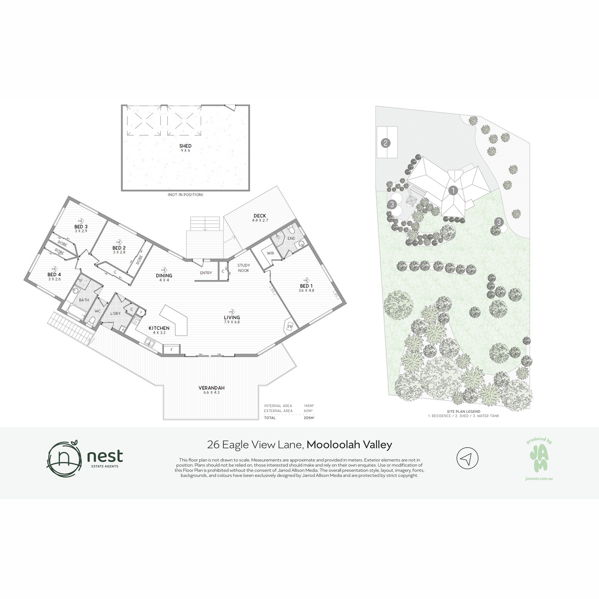 26 Eagle View Lane Mooloolah Valley QLD 4553 Floorplan