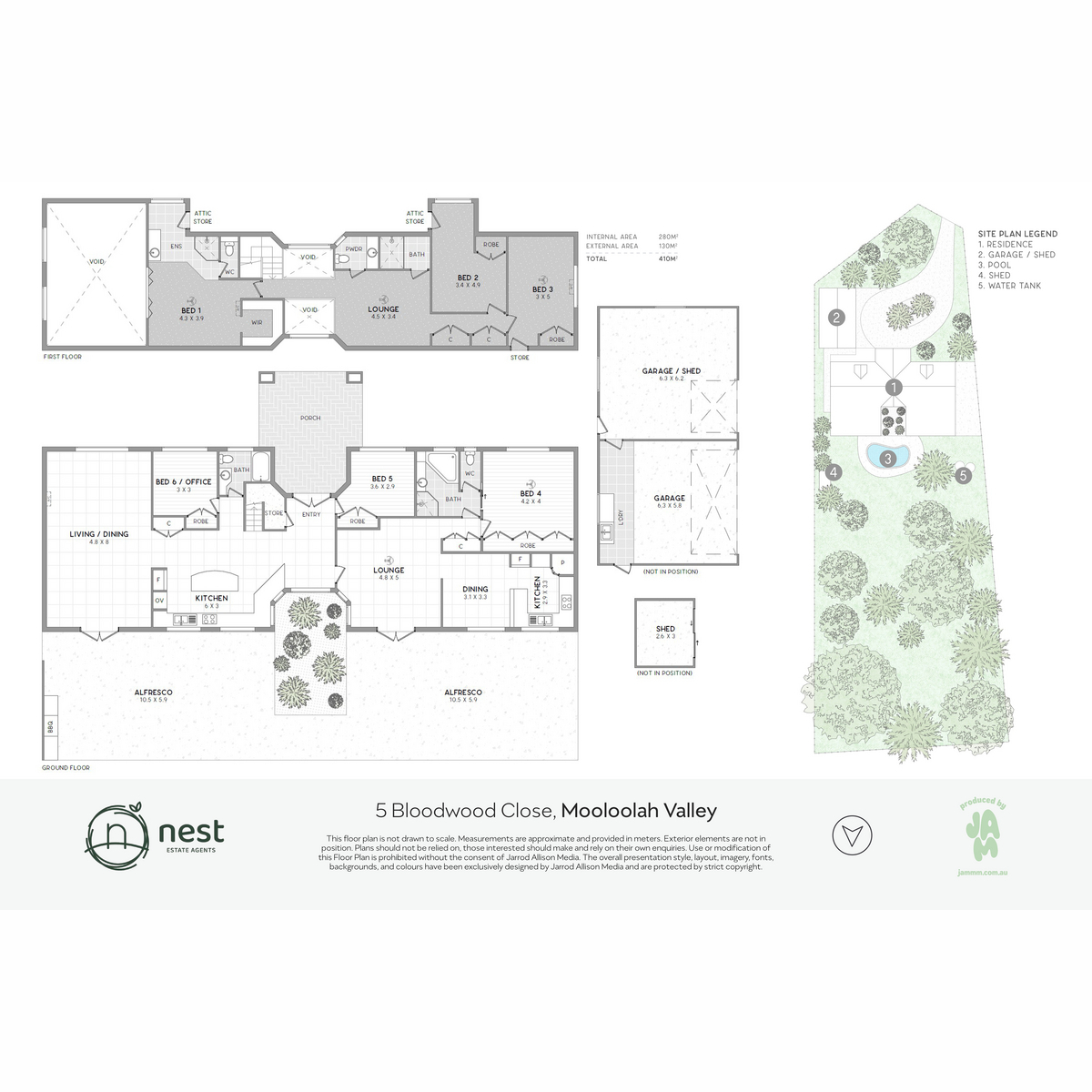 5 Bloodwood Close Mooloolah Valley QLD 4553 Floorplan